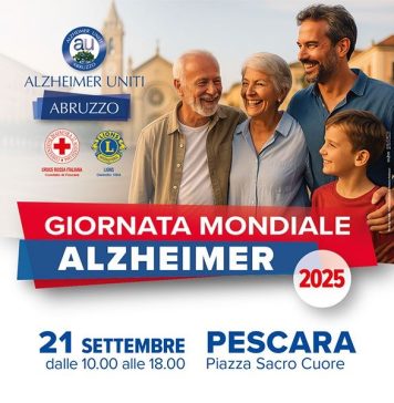 Giornata mondiale Alzheimer – 21/09/2025 Pescara